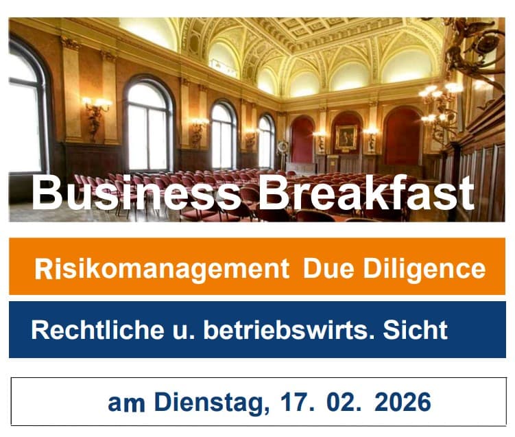 Business Breakfast | Risikomanagement Due Diligence