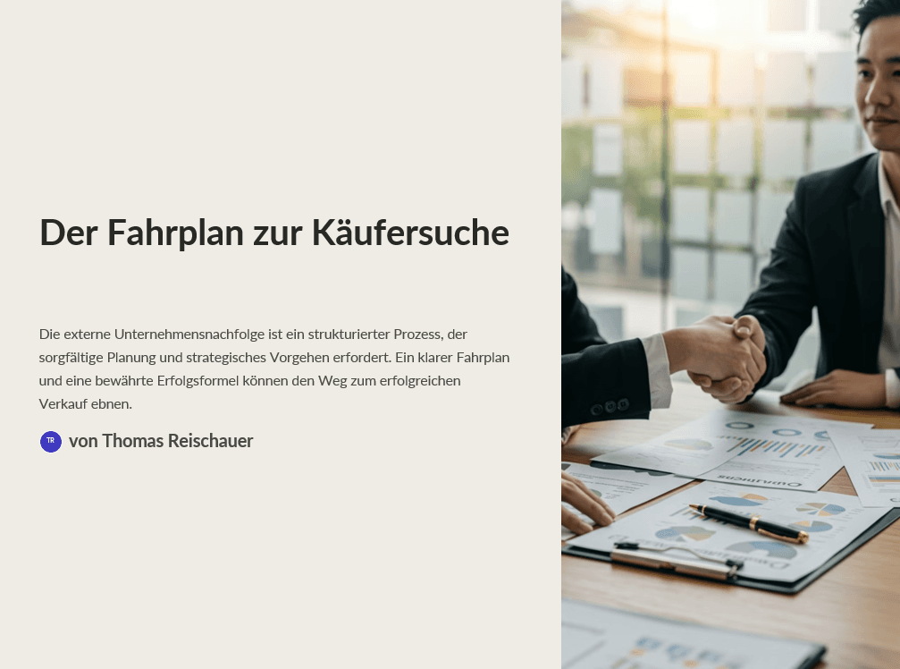 Wenn niemand aus der Familie übernehmen will: So finden Sie den passenden Käufer für Ihr Unternehmen