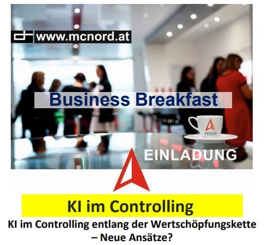 MCN-Business Breakfast | KI im Controlling
